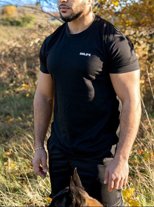 Tee-shirt NLM Mixte Noir